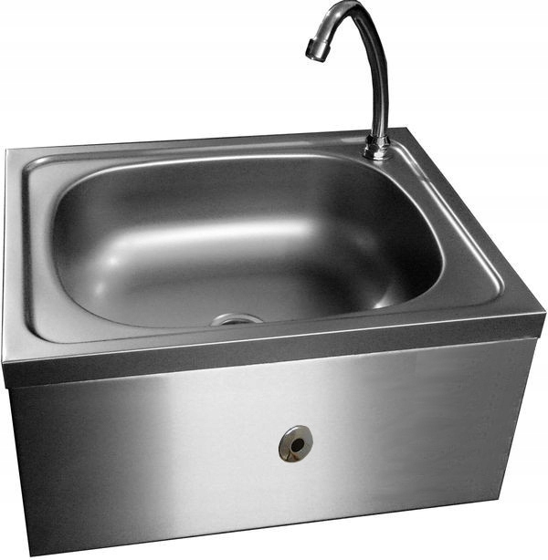 Umyvadlo nerezové, bezdotykové, na fotobuňku