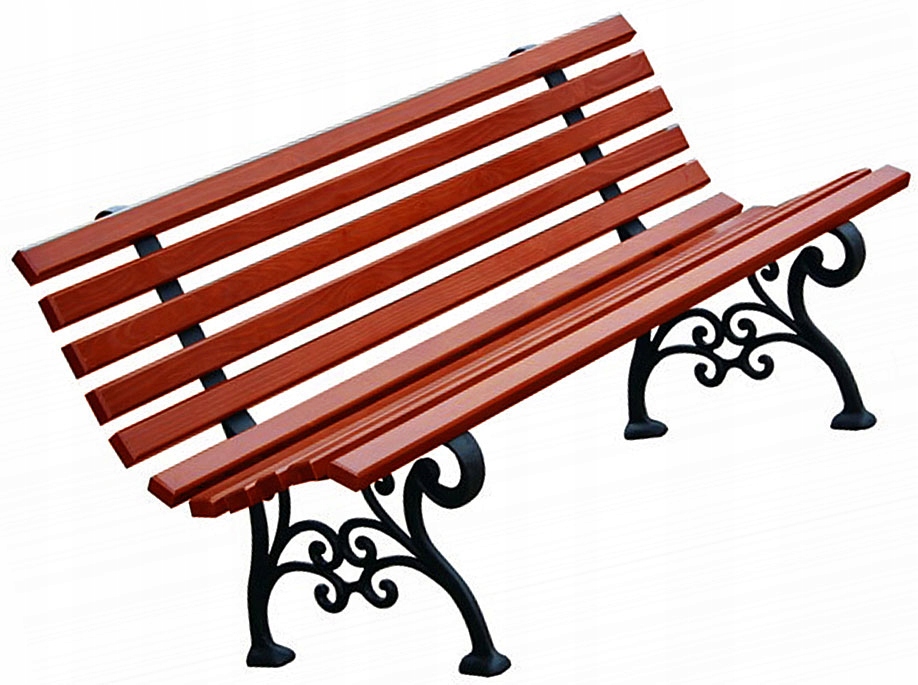 Drevená lavica == Park v retro štýle == 150 cm