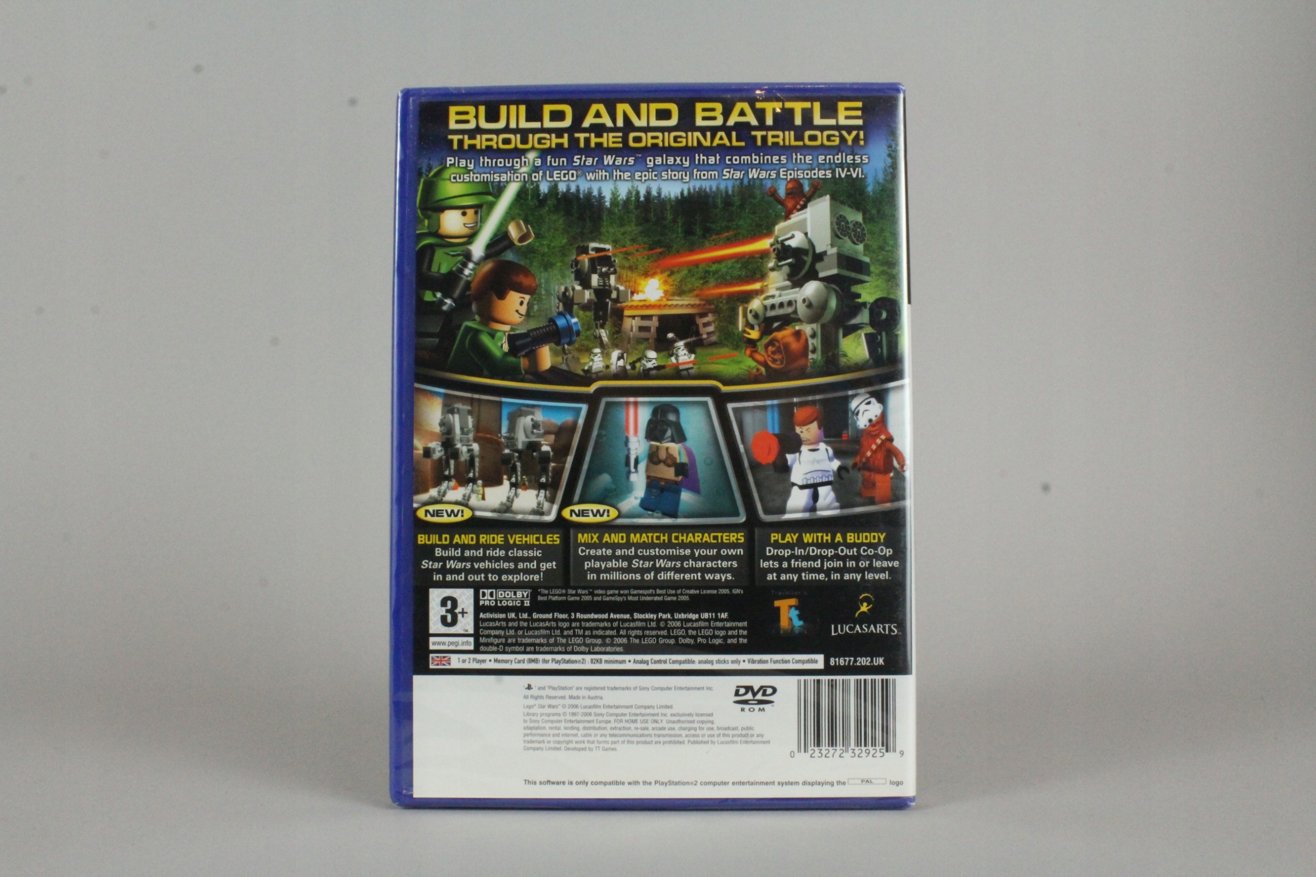 LEGO STAR WARS II THE ORIGINAL TRILOGY PS2 Wydawca LucasArts