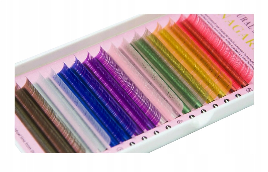 NAGARAKU Rzęsy Kolorowe Natural MINK D 0,12 13mm Kod producenta NAGARAKU by Lash-Cafe