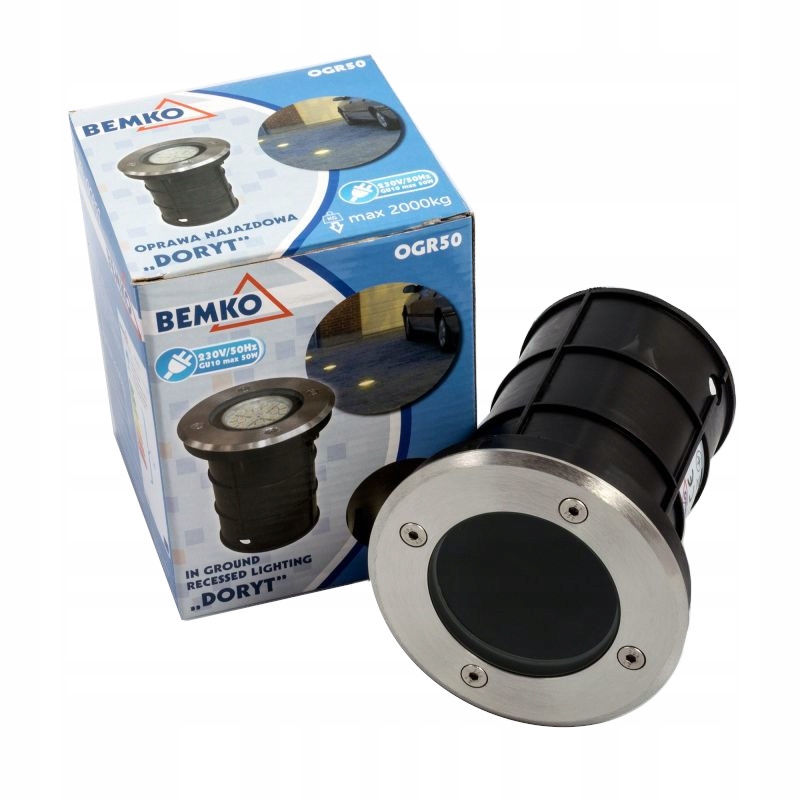 Nájezdové svítidlo GU10 50W Doryt OGR50 Bemko