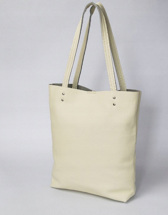 TOREBKA SKÓRZANA SHOPPER BAG 100% SKÓRA NATURALNA Styl miejski