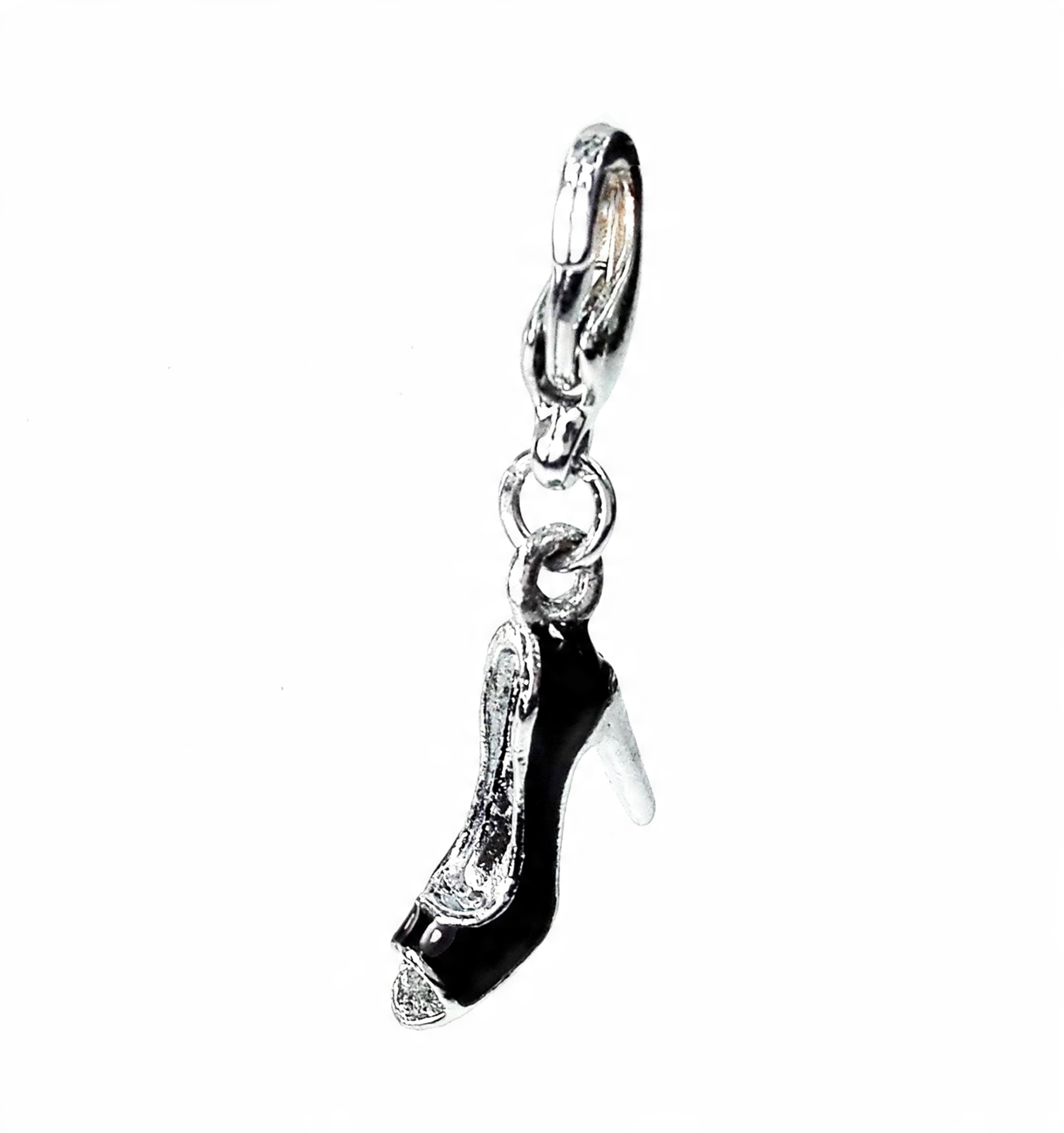 

Zawieszka charms czarna szpilka