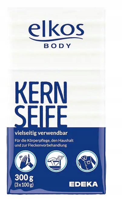 

Elkos Kern-seife Szare Mydło 3x100g Niemcy