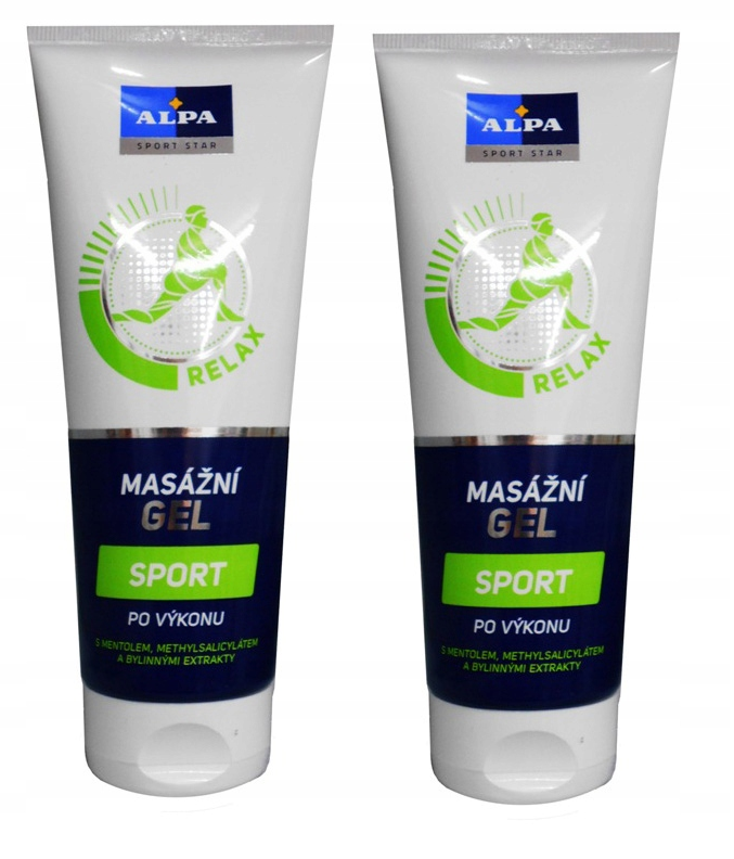 

Alpa 2 x Żel Sport Gel na ból mięśni 210ml masaż
