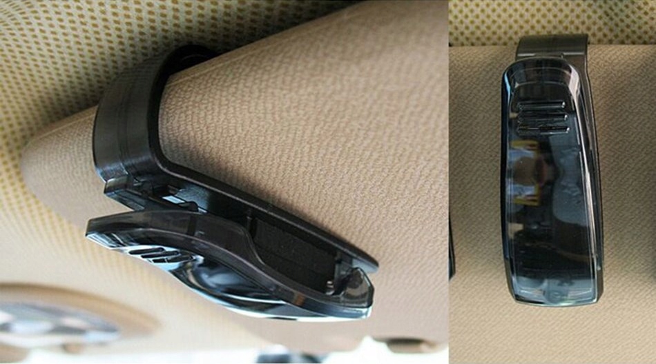 SAMOCHODOWY UCHWYT NA OKULARY KLIPS DO OKULARÓW Rodzaj na okulary