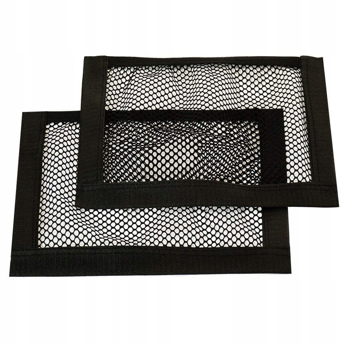 Siatka do auta Bagażnika Kieszeń Rzep 25x18cm 2szt