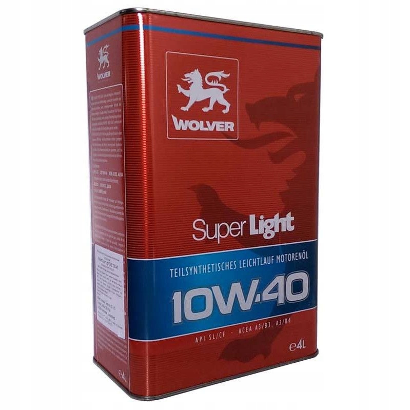 Wolver Light 4L 10W-40