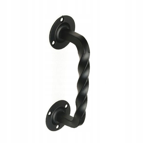 POCHWYT UCHWYT CZARNY KUTY DO DRZWI BRAMY SOLIDNY Rodzaj Klamka do furtek i bram