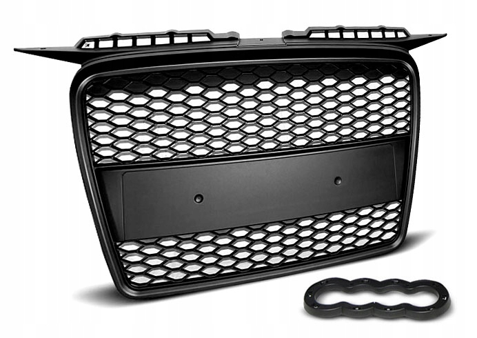 Audi A3 8P 05-08 grill atrapa CZARNY MAT ala RS S3