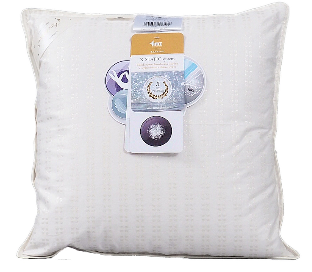 

Poduszka 70x80 3-komorowa Silver puch 90% Amz