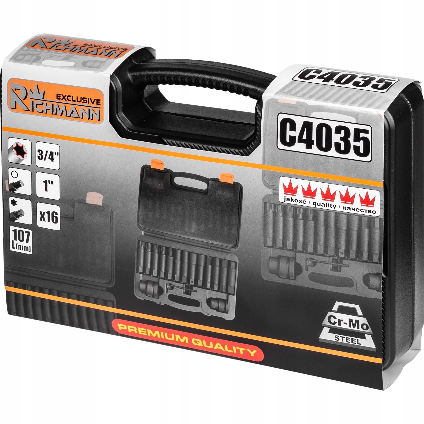 Richmann nasadki udarowe Torx imbus 1 3 4 Producent code C4035