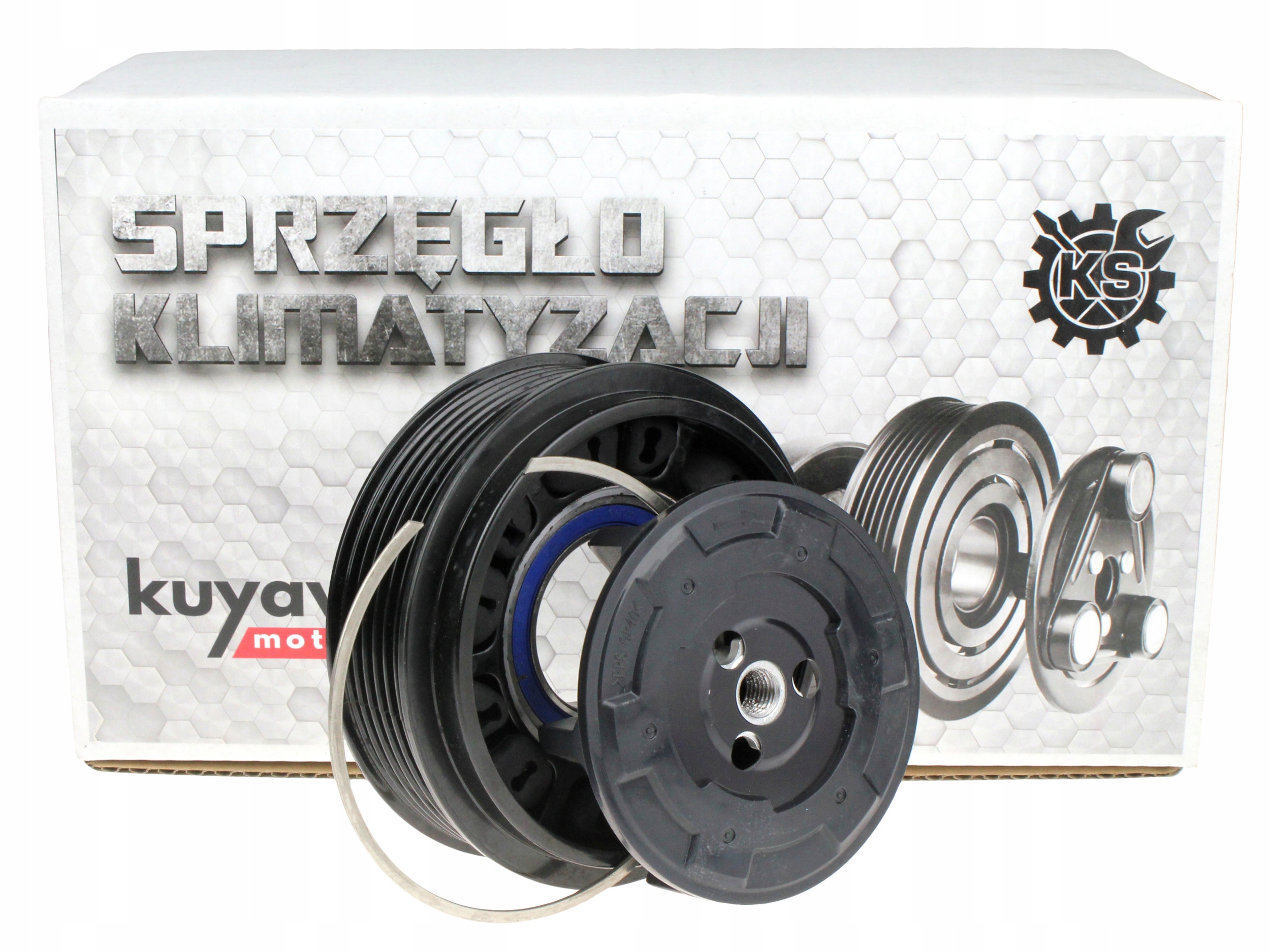 KOŁO KOMPRESORA KLIMATYZACJI SPRZĘGŁO MERCEDES