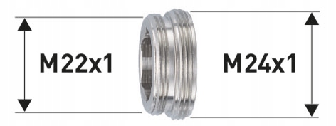 

Adapter do kranu Neoperl M22x1/ M24x1