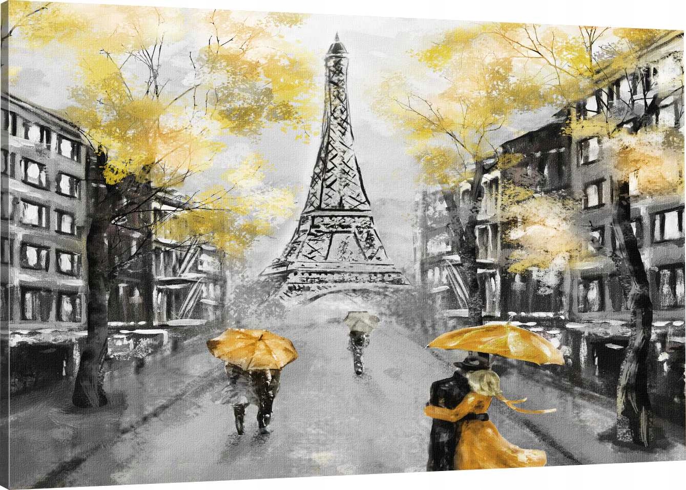 

Obraz Na Płótnie Namalowany Paryż 110x70 800 Wz