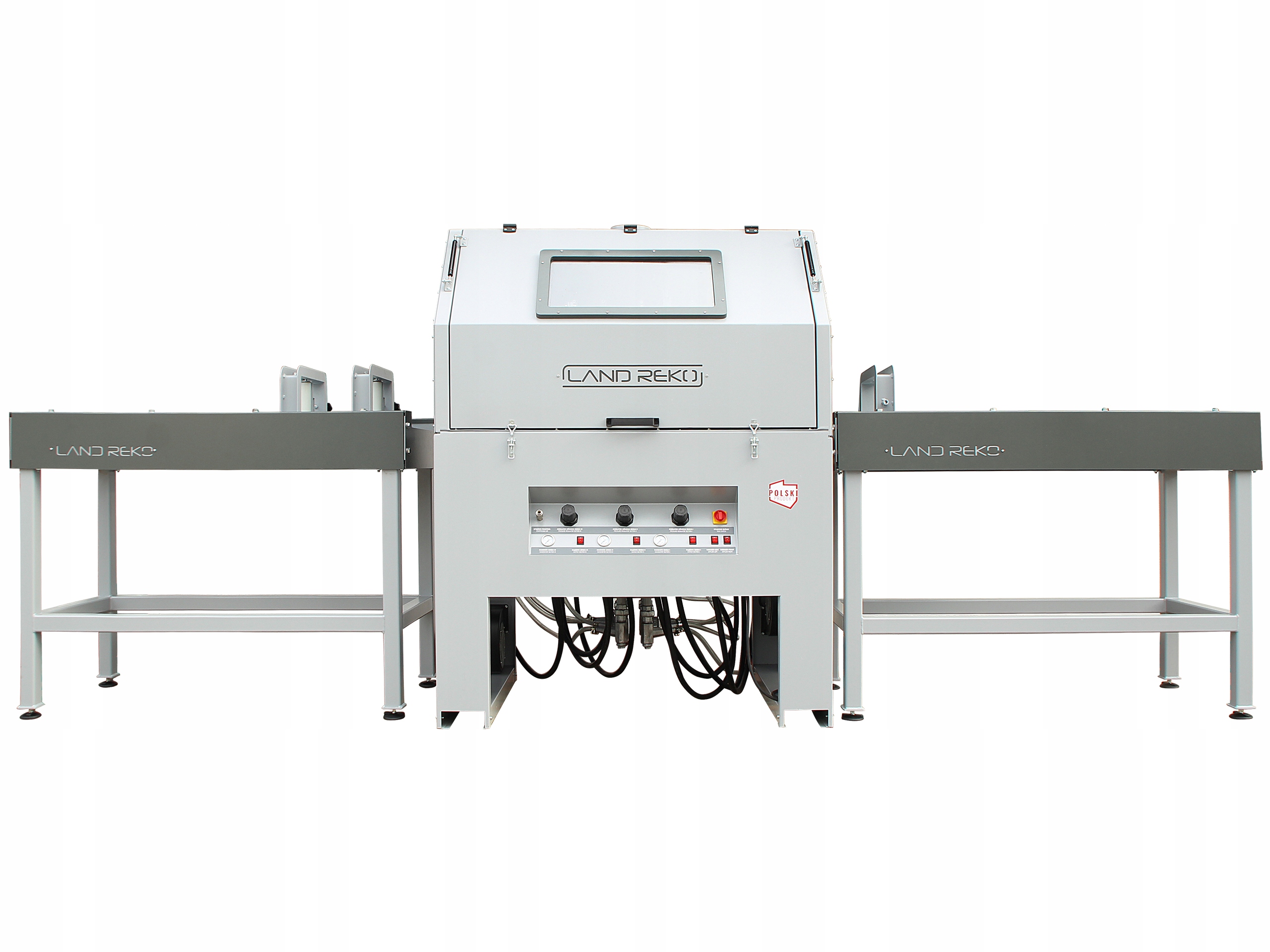 POLSKIA PIASKARKA DO DŁUGICH DETALI RUR PROFILI Marka Land Reko