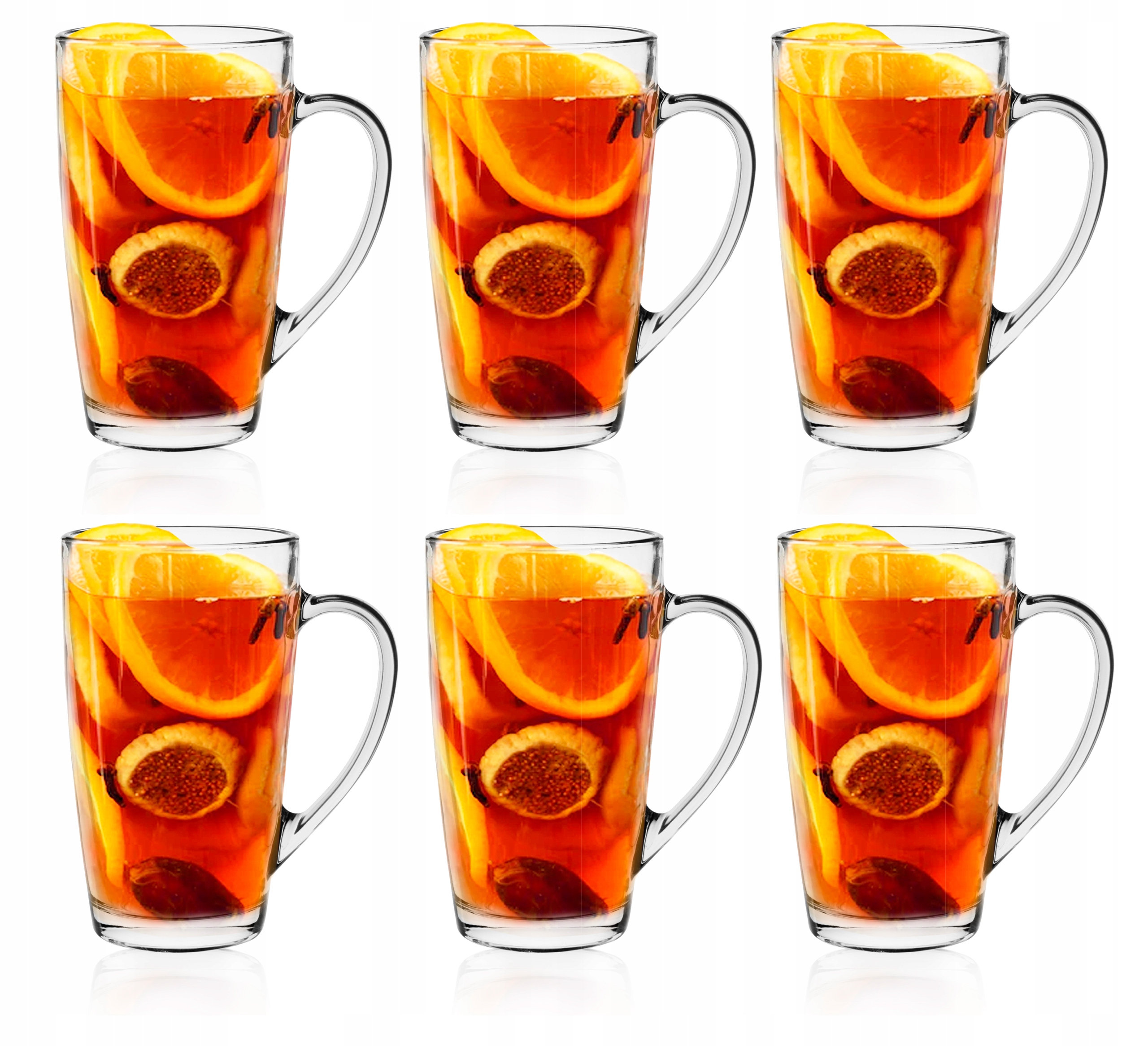 

Wysokie szklanki kubki kawy herbaty Alex 400ml