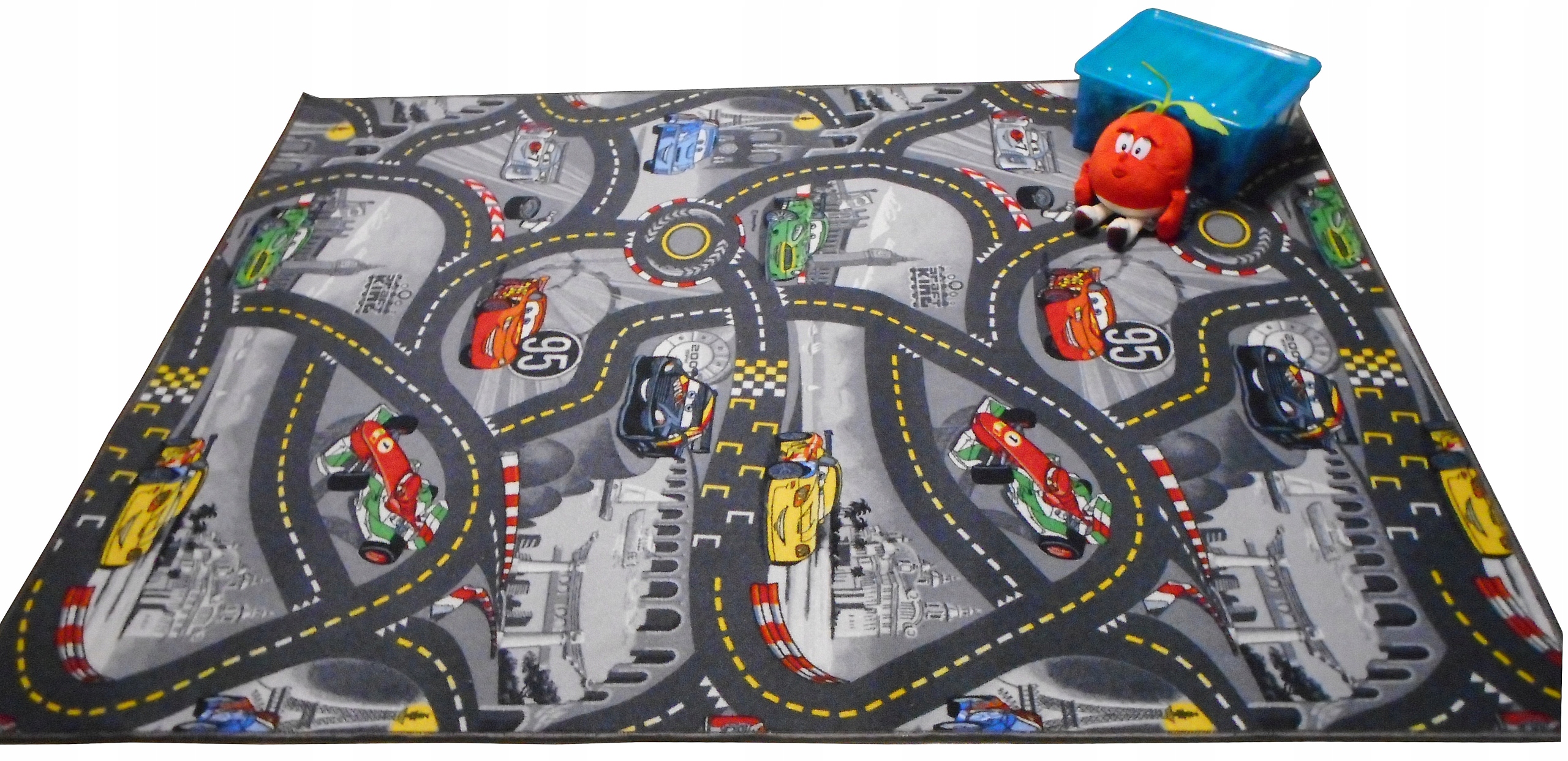 

Wykładzina Disney Cars Auta Drogi 2m 3m 4m 5m Kolo