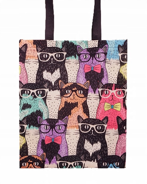 

Torba shopper na ramię z nadrukiem Fabor fullcolor