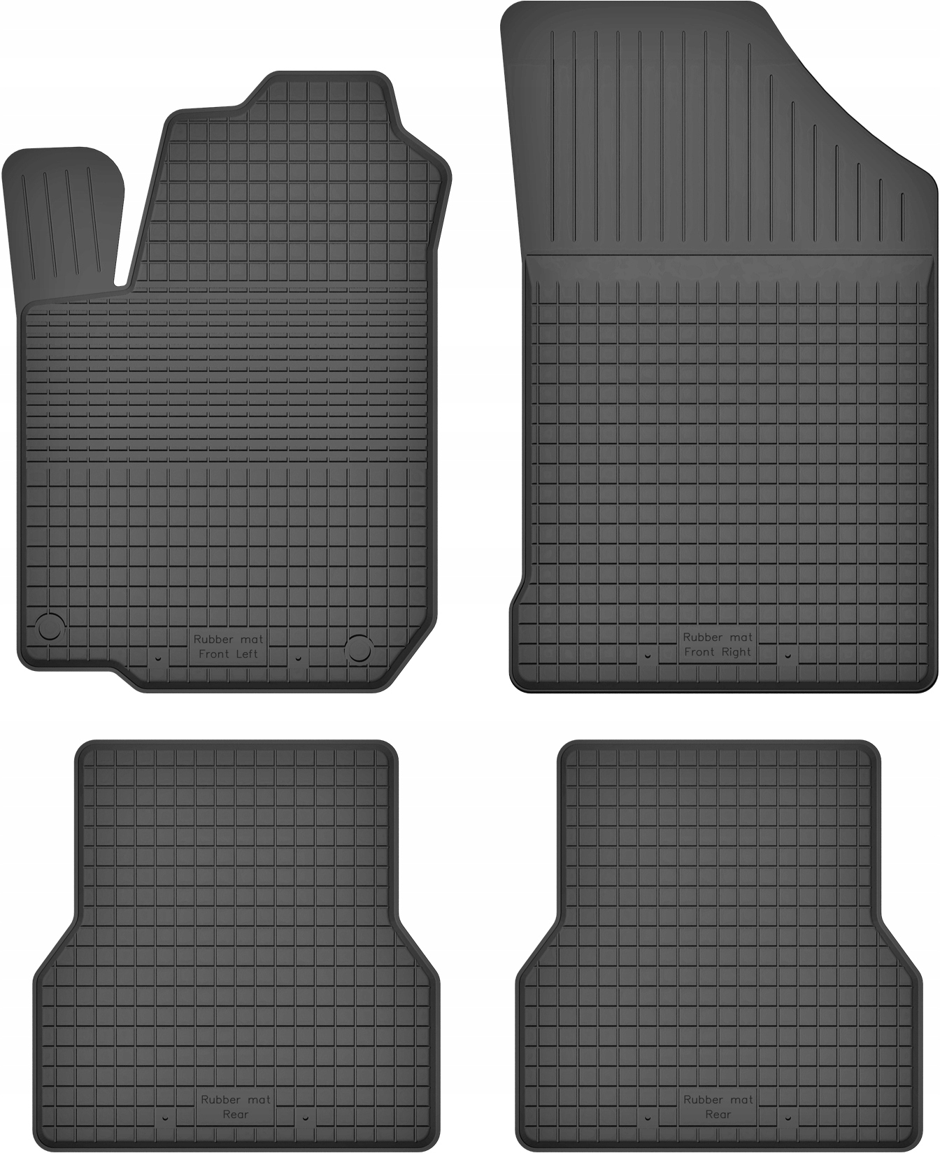 

Dywaniki gumowe korytkowe do Opel Meriva A I 03-10
