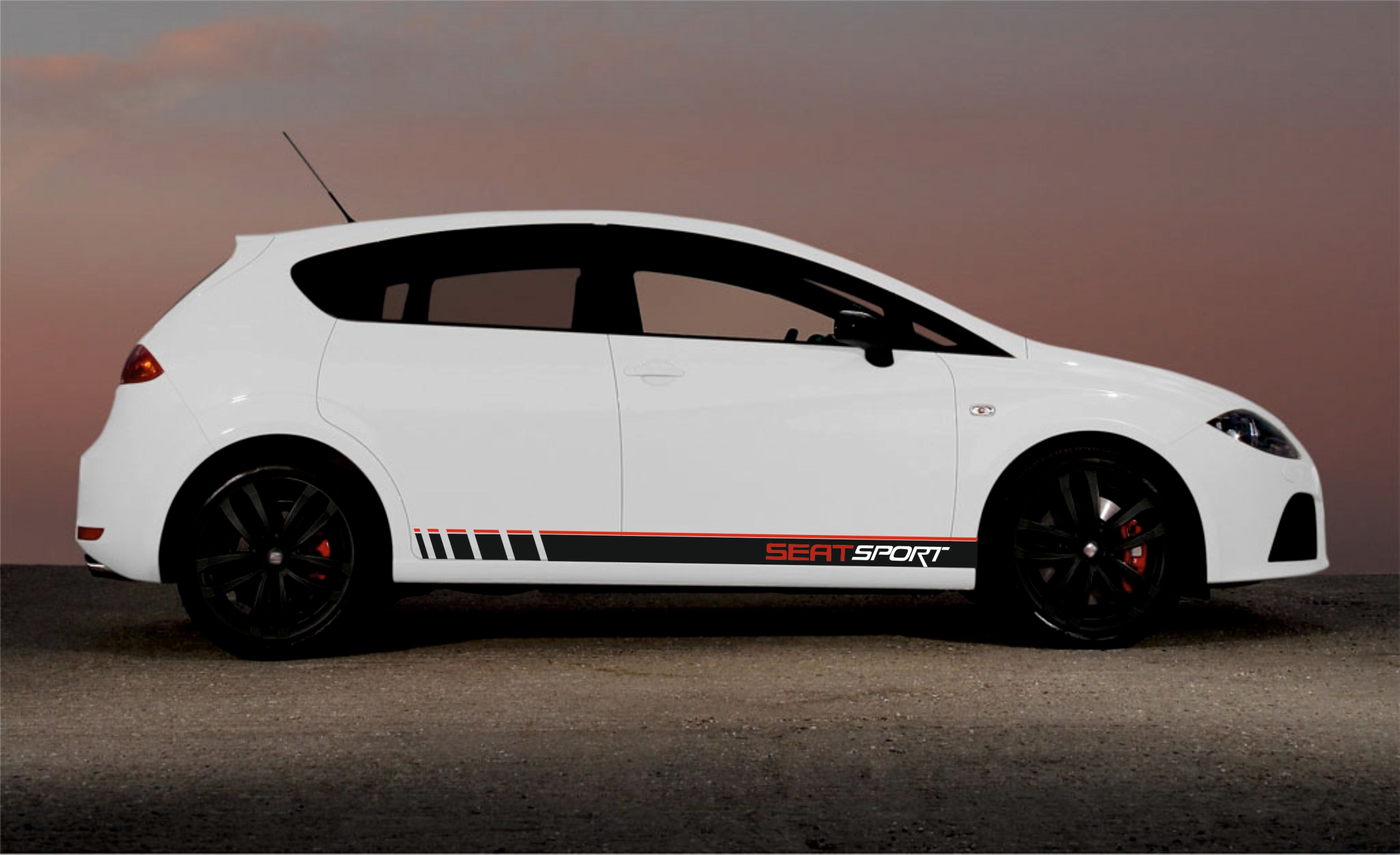 

Naklejki Naklejka Seat Leon 2 I 2 Lift Fr Cupra