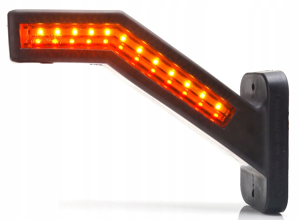 PRZYCZEPY NACZEPY LAMPA OBRYSOWA ROGOWA LEDA 12 24 Version European