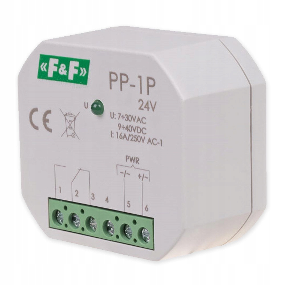 

F&f Przekaźnik Elektromagnet. Ø60 PP-1P 24V