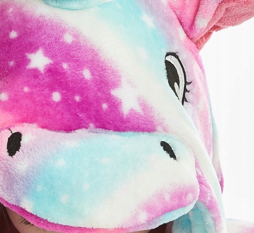 JEDNOROŻEC PIŻAMA KIGURUMI STAR GALAXY DRES KOSTIUM STRÓJ r. 170-182 L Rodzaj onesie (kombinezon)