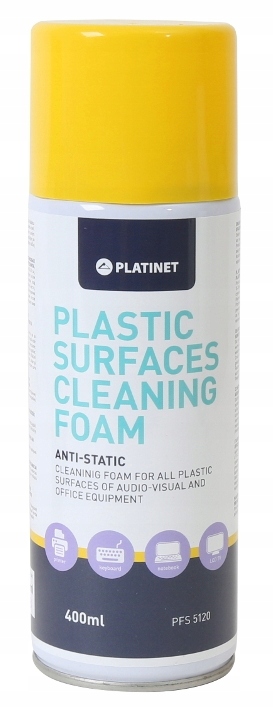 

Platinet Pianka do Czyszczenia Plastiku Spray 400