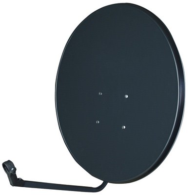 80 cm sat dpm antena satelitarna grafit