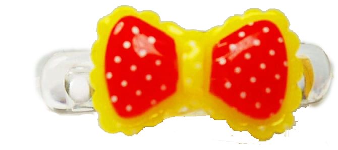 

Kokardki Super Mini W Groszki Żywe Kolorki Spinki