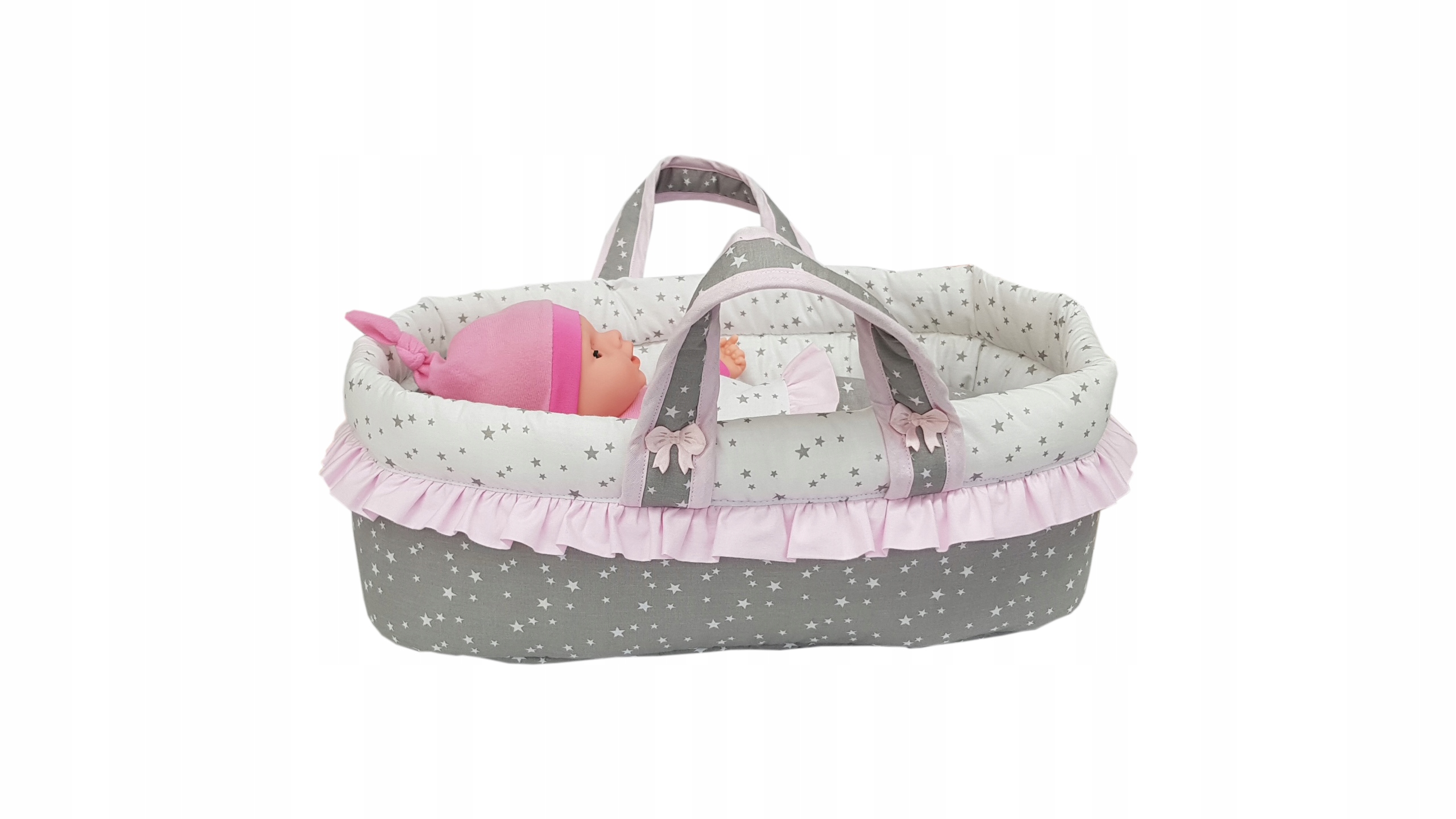 NOSIDEŁKO (45cm) Z POŚCIELĄ DLA LALEK Rodzaj inny