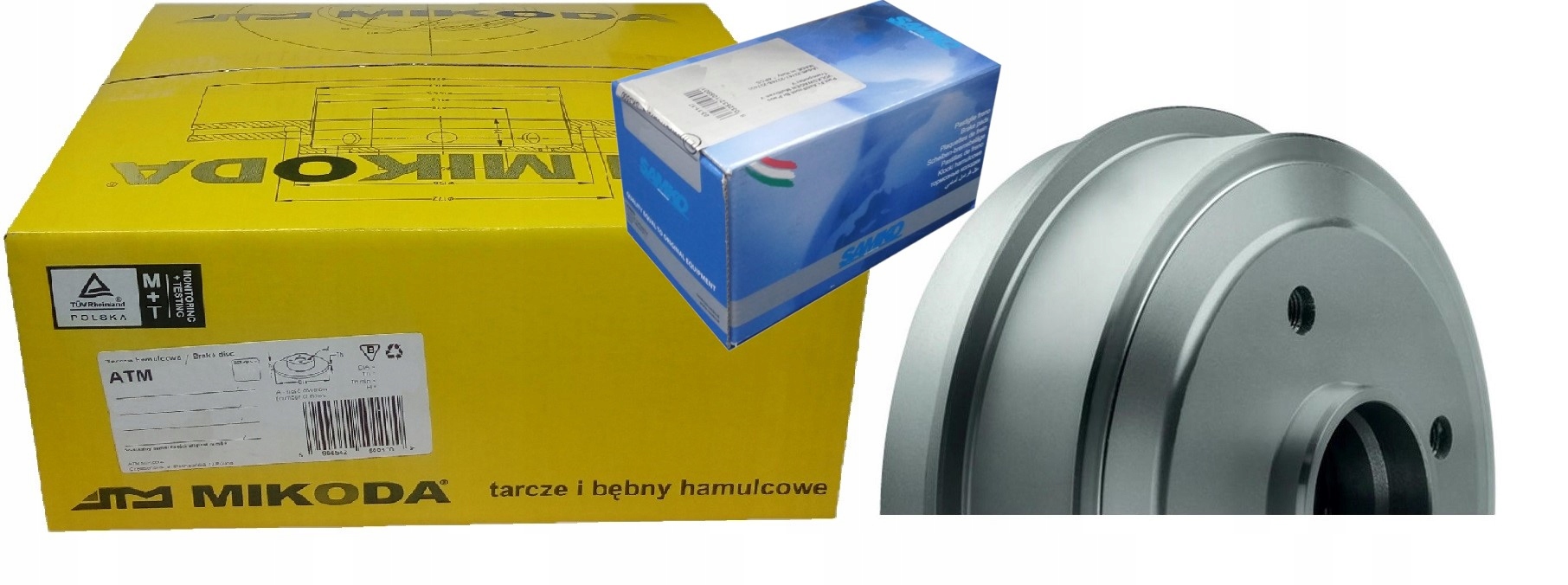 Барабани 9423 щелепи RENAULT MODUS 04R-задній 203,3 мм