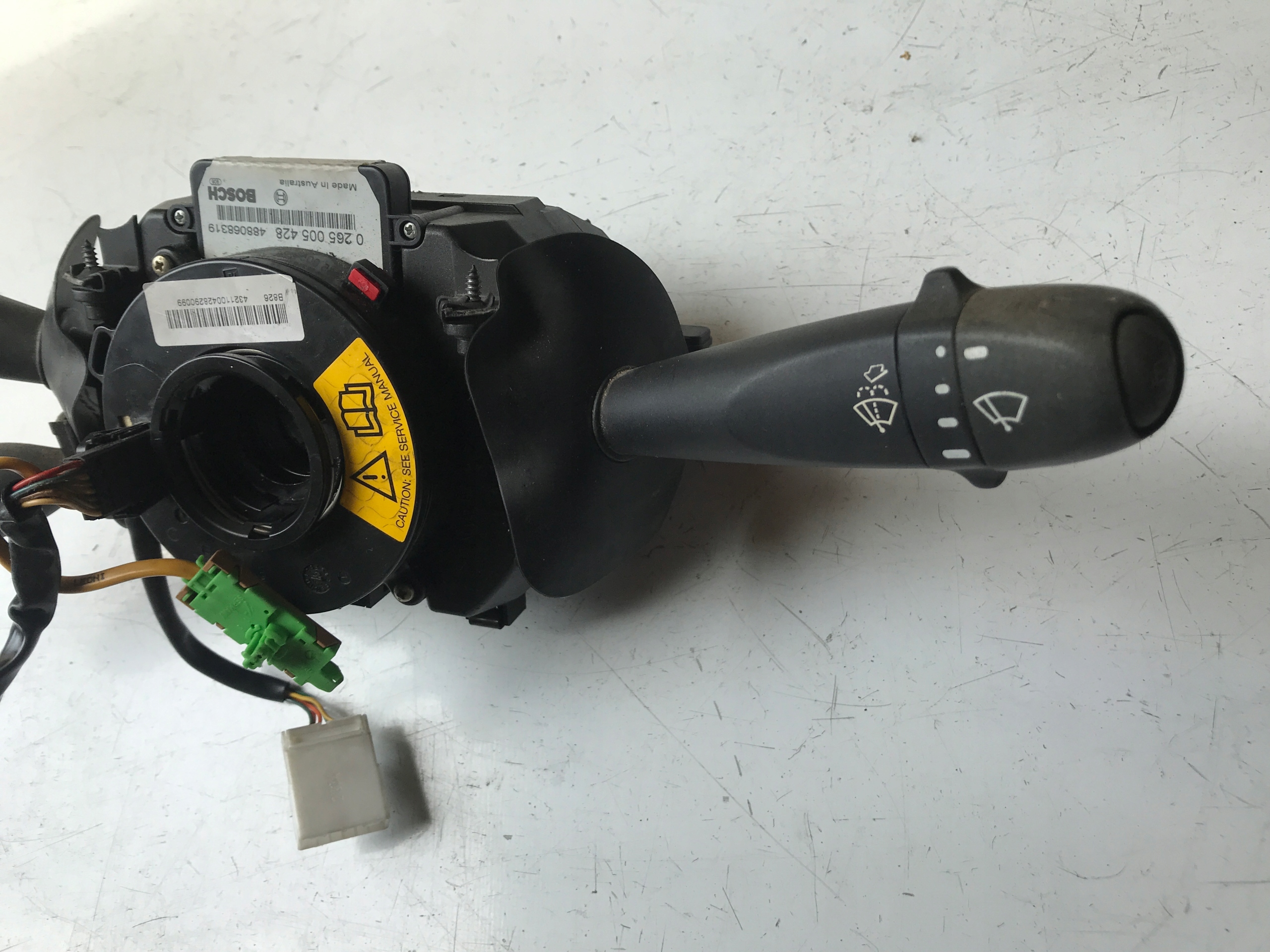 ALFA ROMEO GT steering wheel levers and controls ring BOSCH