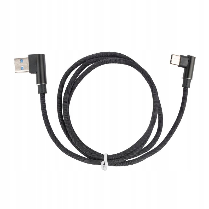 Kabel kątowy Nylon USB-C 3.1 typ C do USB 2.0 1M Marka WulkanCenPL