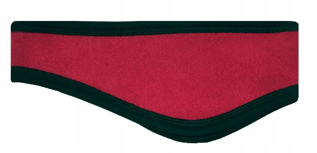 

Termoaktywna, czerwona opaska polarowa. Jony Ag+