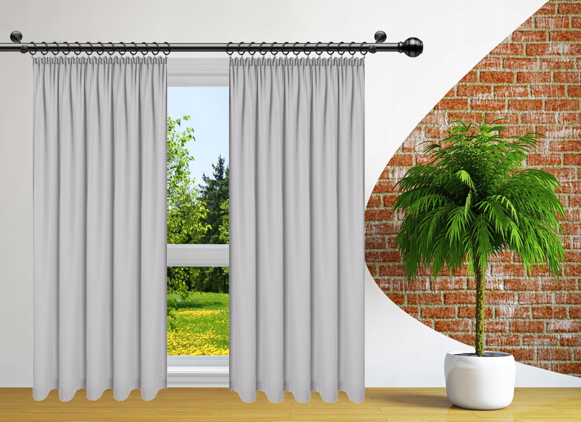 GOTOWE ZASŁONY NA ŻABKI 140x160 ZASŁONA NA TAŚMIE 8505092274 Allegro.pl