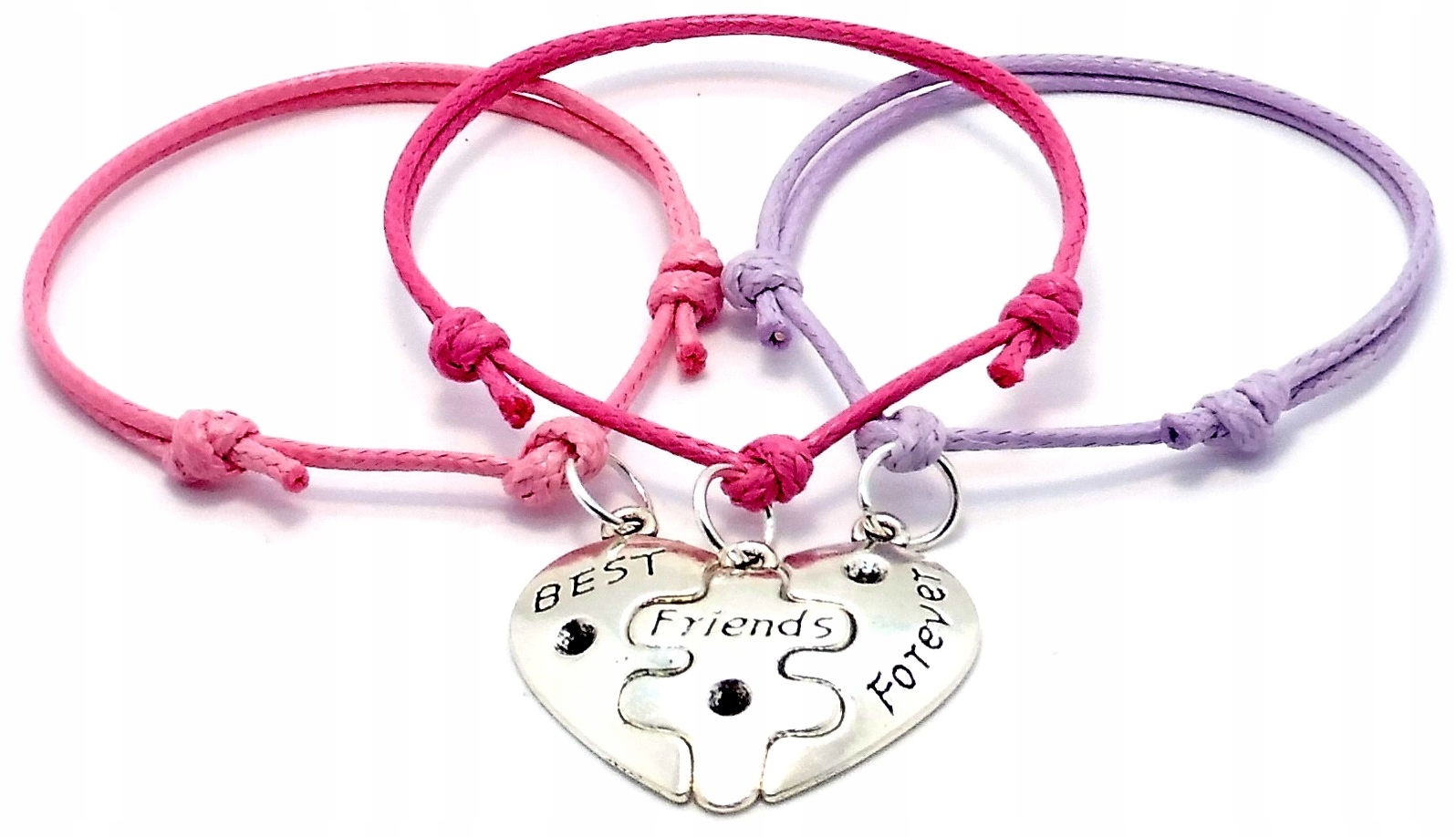 

Komplet Bransoletek Przyjaźni Best Friends Forever