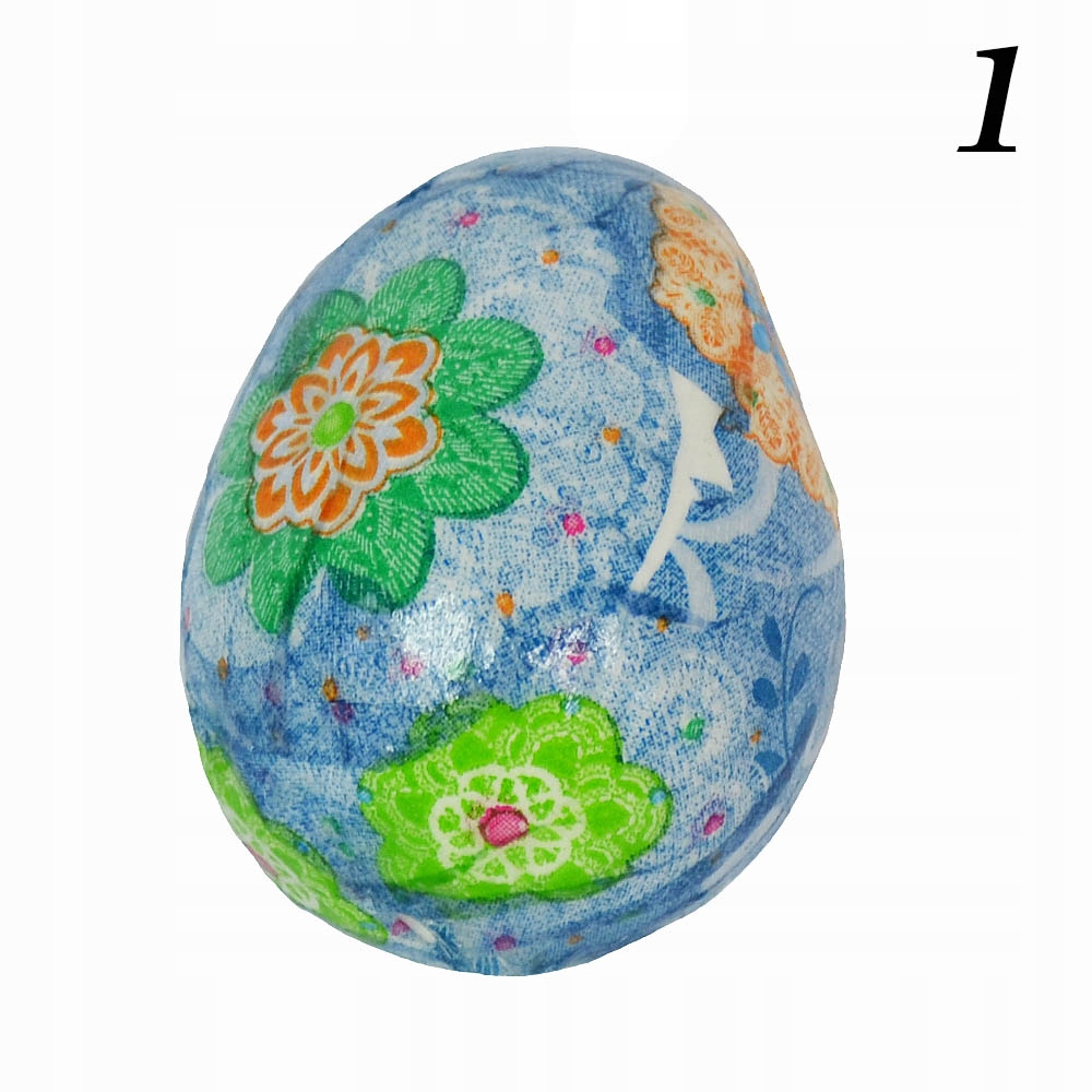 Wielkanocne Jajko Świąteczne Jajka Decoupage Materiał inny