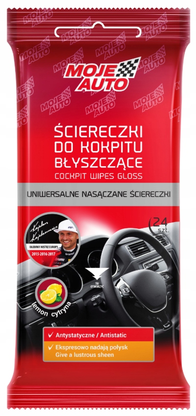 

Moje Auto Ściereczki Do Kokpitu Błyszczące 24 szt.