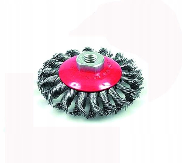 SZCZOTKA KĄTOWA SPLATANA M14 FI 120 POLSKA!!