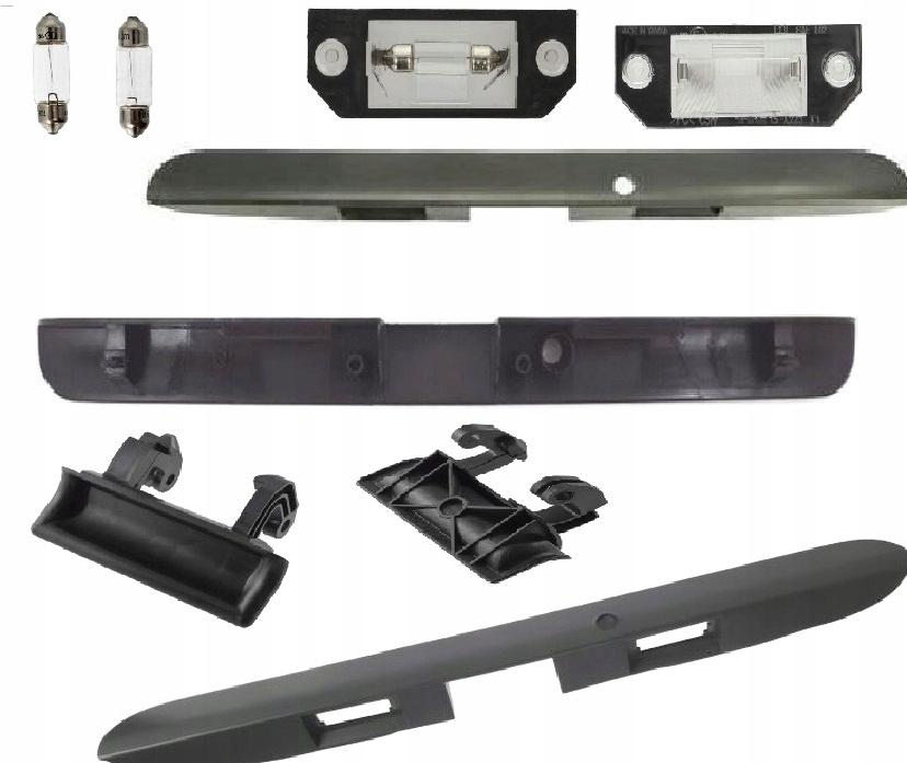 2 LAMPKI DO OSWIETLENIA TABLICY MERCEDES VITO W638