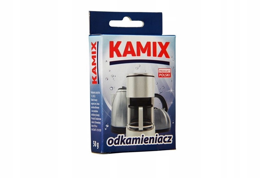 

Odkamieniacz kamix do czajników ekspresów 50g 1szt
