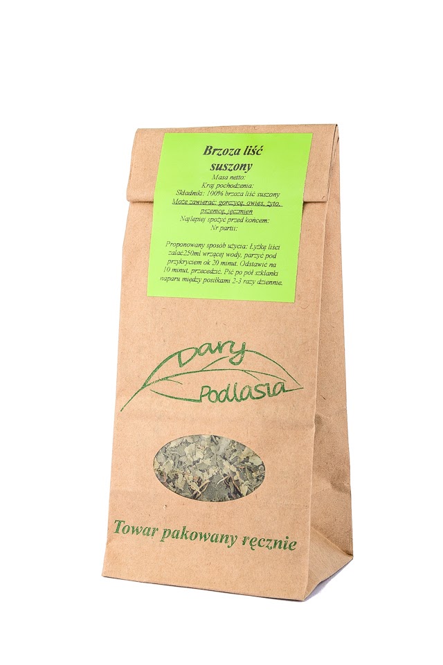 

Brzoza liść brzozy Zioła 50g Dary Podlasia