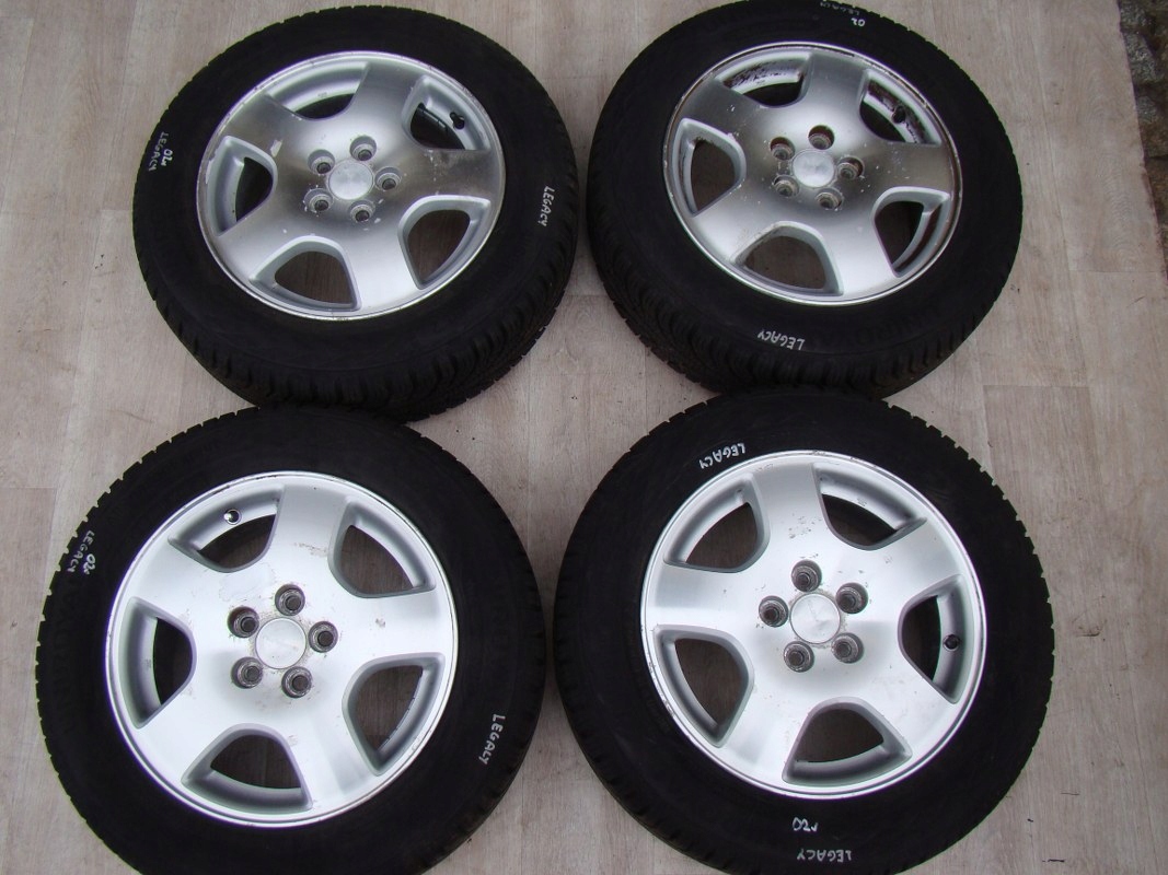 FELGI ALUMINIOWE OPONY CAŁOROCZNE LEGACY 00r 15''