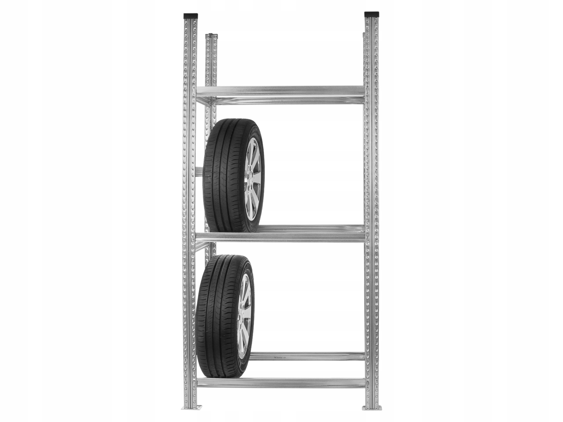 МЕТАЛЛИЧЕСКАЯ ОЦИНКОВАННАЯ СТОЙКА ДЛЯ 12 КОЛЕС 235 ММ