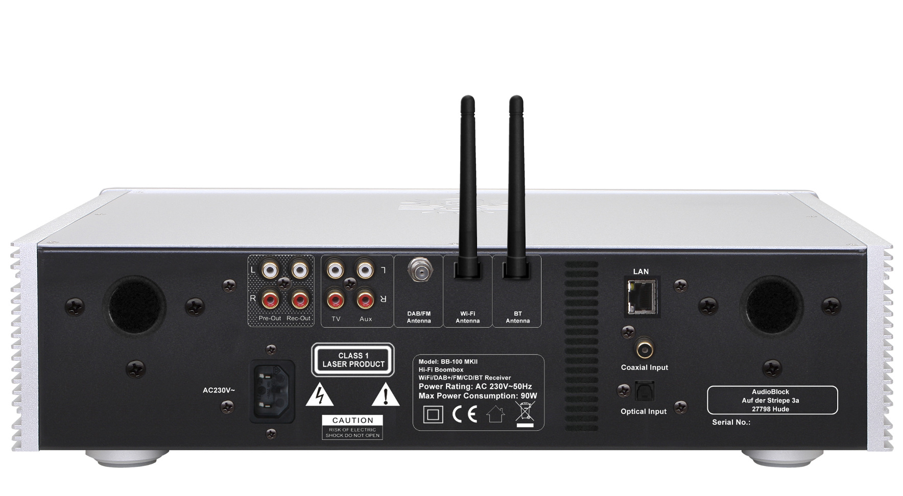 Block BB-100 CD/MP3/WiFi/DAB+/BT Tylko 1szt. ! Kod producenta AB100112