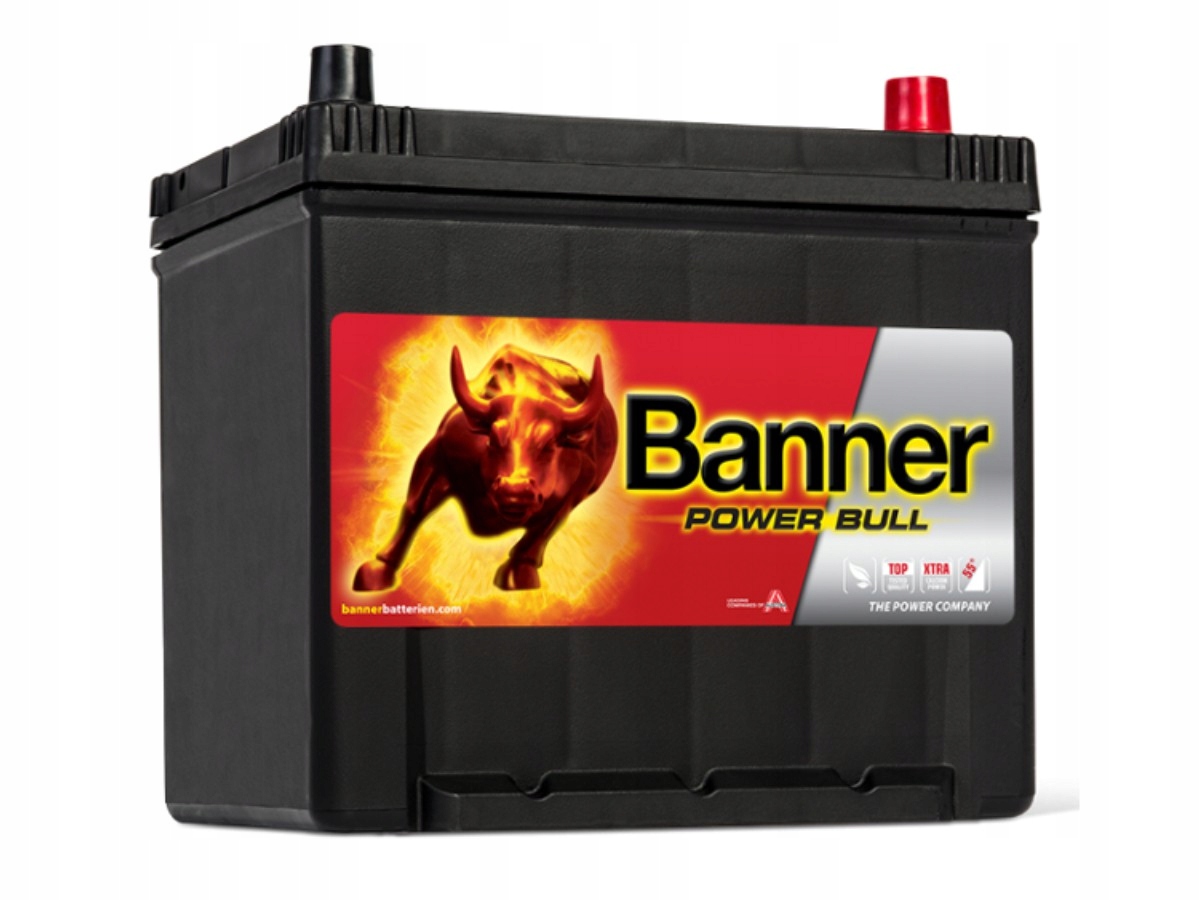 P6068 - АККУМУЛЯТОР 60AH / 510A P + POWER BULL