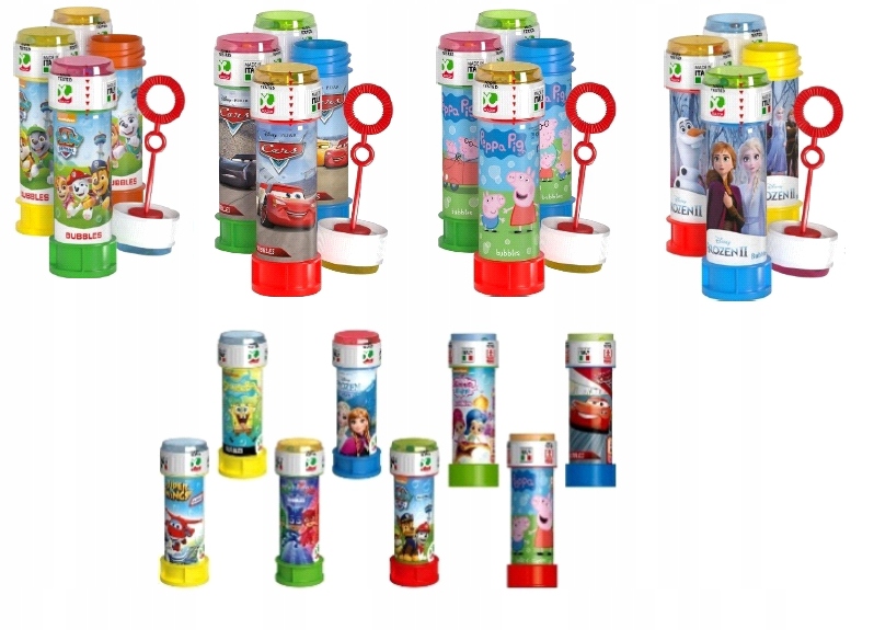 

Bańki Mydlane 60ml MIX Wzorów