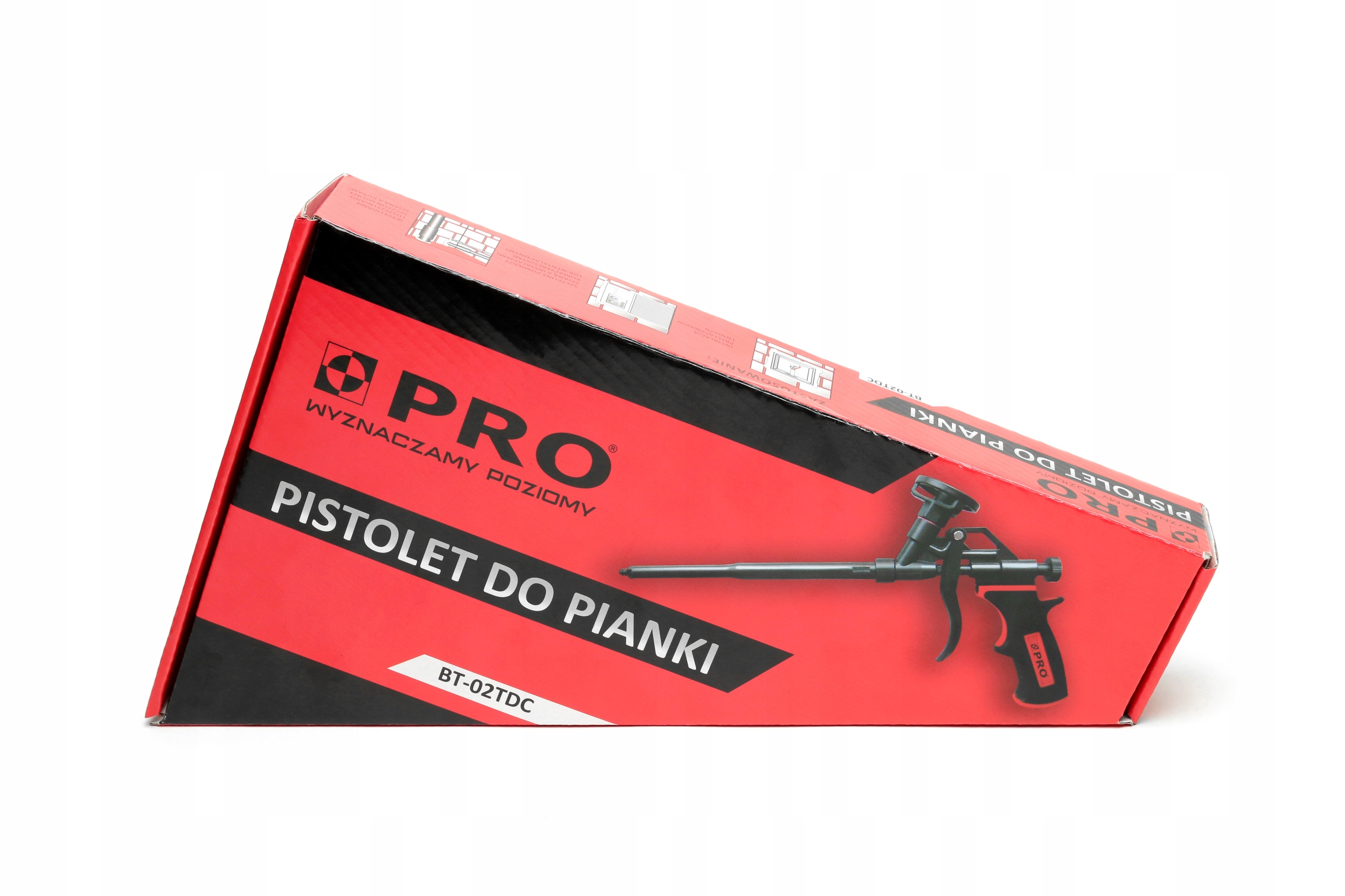 Pistolet do Pianki montażowej Pro BT-02TDC Marka Pro